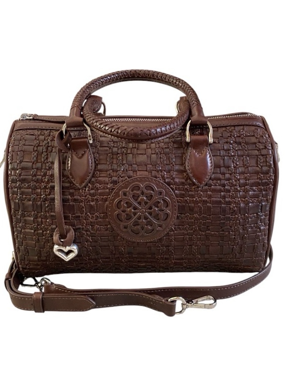 Brighton Ferrara Vereda whisky leather satchel